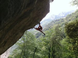 Climbing in Versilia
