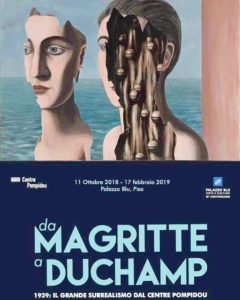 Da Magritte a Duchamp. 1929: il grande surrealismo dal Centre Pompidou