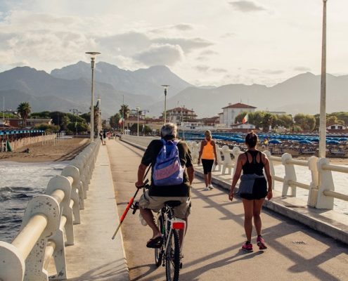 forte dei marmi bicicletta compressa